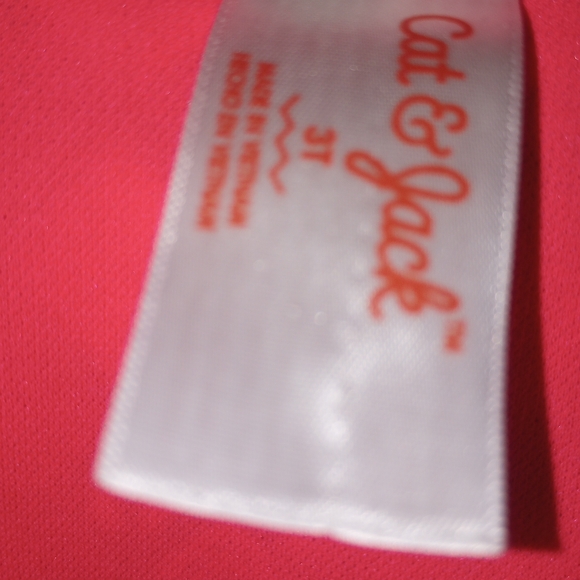 Cat & Jack Pink and Purple Patterned Bodysuit - Picture 3 of 3